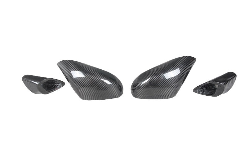 MC20 Performance Carbon Mirror Caps