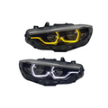 IKON LCI Headlights Yellow/White DRL for F8X BMW